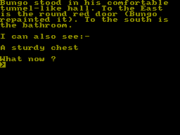 Screen from Bungo's Quest For Gold