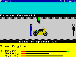 Screen from Burning Rubber