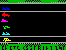 Screen from C5 Sprint