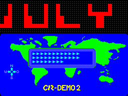 Screen from CIR-Demo 2