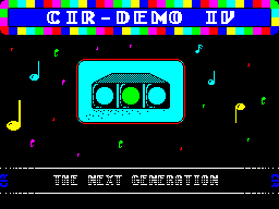 Screen from CIR-Demo IV