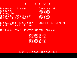 Screen from CSaver