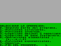 Screen from Calculador [2]
