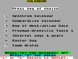 Screen from Calendar [3]