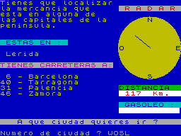 Screen from El Camionero