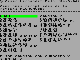 Screen from Canciones 6