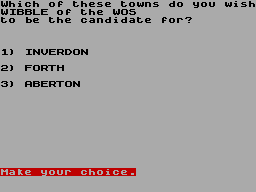 Screen from The Candidate