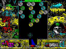 Screen from Cannon Bubble