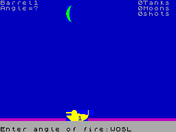 Screen from Cannonball Battle