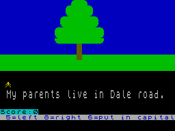 Screen from Capital Letters
