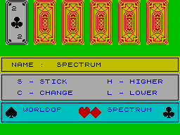Screen from Card Sharp