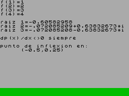 Screen from Cardano