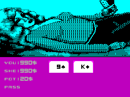 Screen from Card's Show