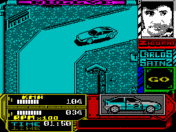 Screen from Carlos Sainz