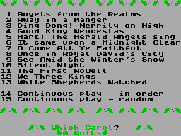 Screen from Carol Play