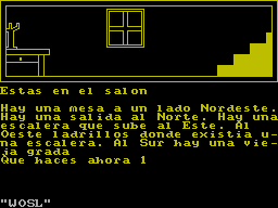 Screen from Castillo Maldito [1]