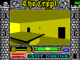 Screen from Castle Master II: The Crypt