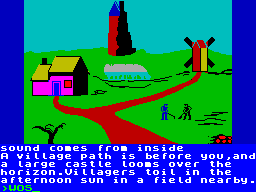 Screen from Castle of Terror