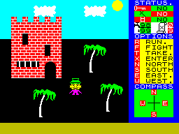 Screen from Castle Quest