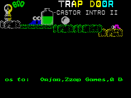 Screen from Castor Intro 2: Trap Door