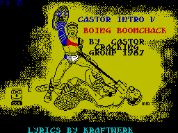 Screen from Castor Intro 5: Boing Boomchack