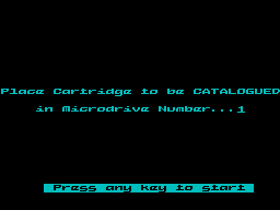 Screen from Cat-a-Cart