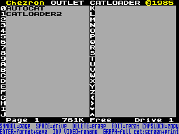 Screen from Catloader