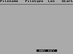 Screen from Catram