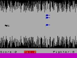 Screen from Cave-Fighter