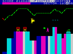 Screen from Cavern Fighter