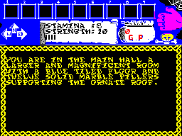 Screen from Caverns d'Or