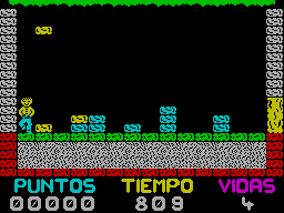 Screen from Caverns of Death