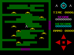 Screen from Caves of the Spiders