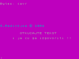 Screen from Cavrljanje