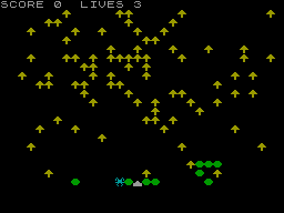 Screen from Centipede + Painter