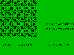 Screen from Chain Reaction