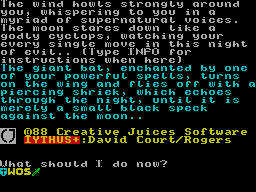 Screen from The Challenge of Iythus