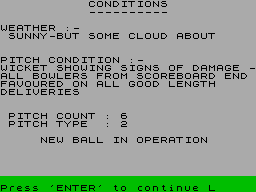 Screen from Champions of Cricket + World Cup Cricket - 2 To 6 Version