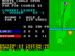 Screen from Championship Golf