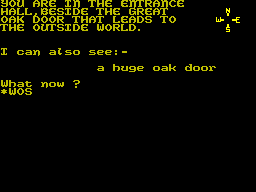 Screen from The Changeling