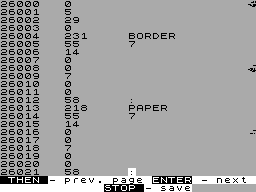 Screen from Character Editor 2