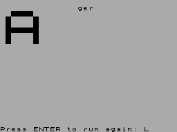 Screen from Character Enlarger [1]