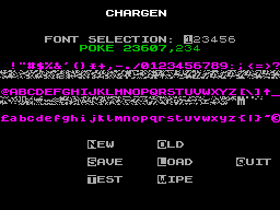 Screen from Chargen