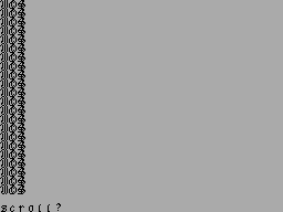 Screen from Charset Collection