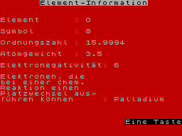Screen from Chemie