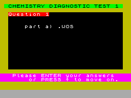 Screen from Chemistry