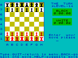 Screen from Chess - The Turk