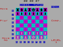 Screen from Chess Tutor