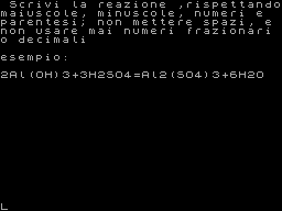 Screen from Chimica [1]