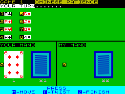 Screen from Chinese Patience